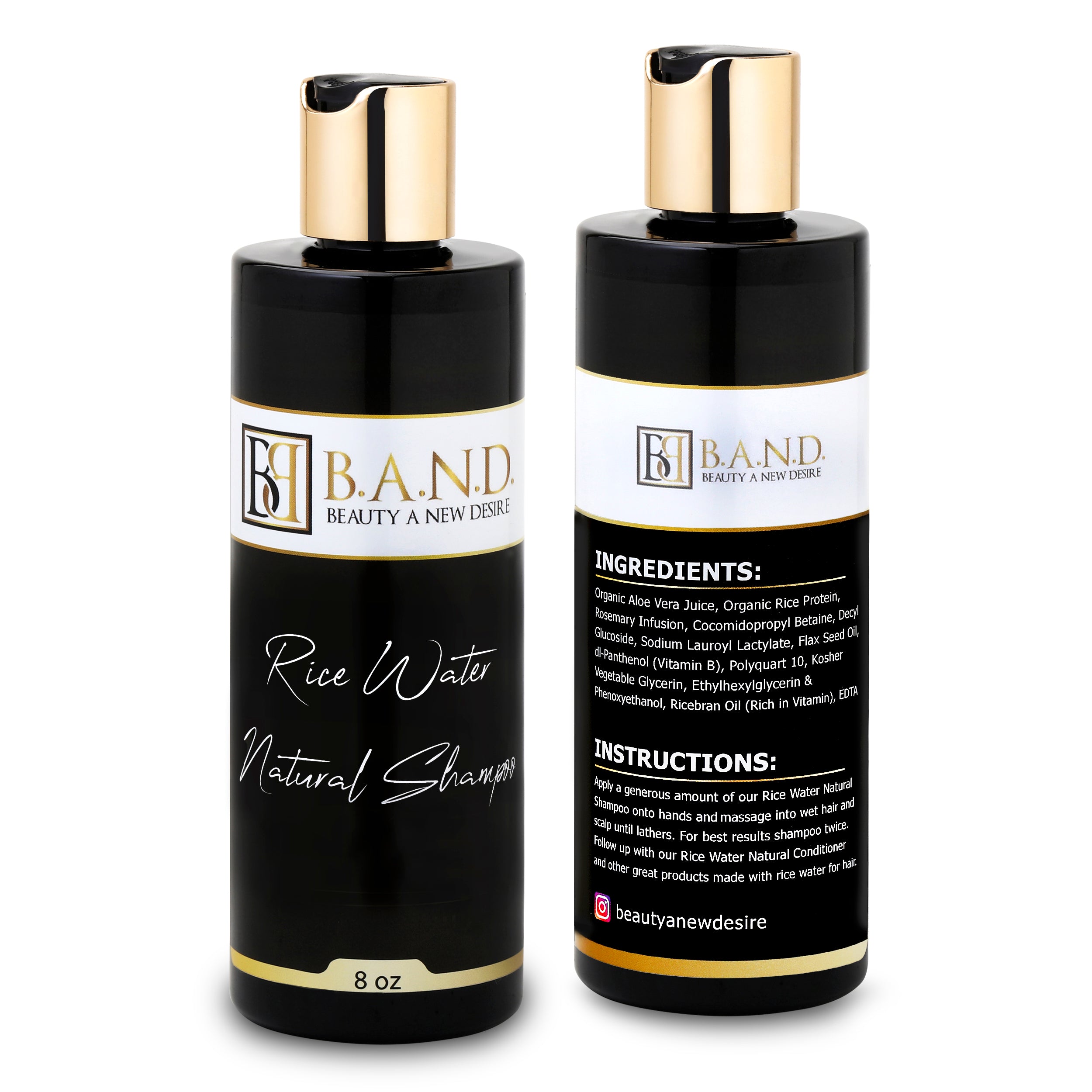 Rice Water Shampoo & Conditioner Bundle